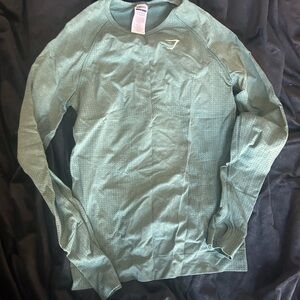Gymshark Teal Long Sleeve Top